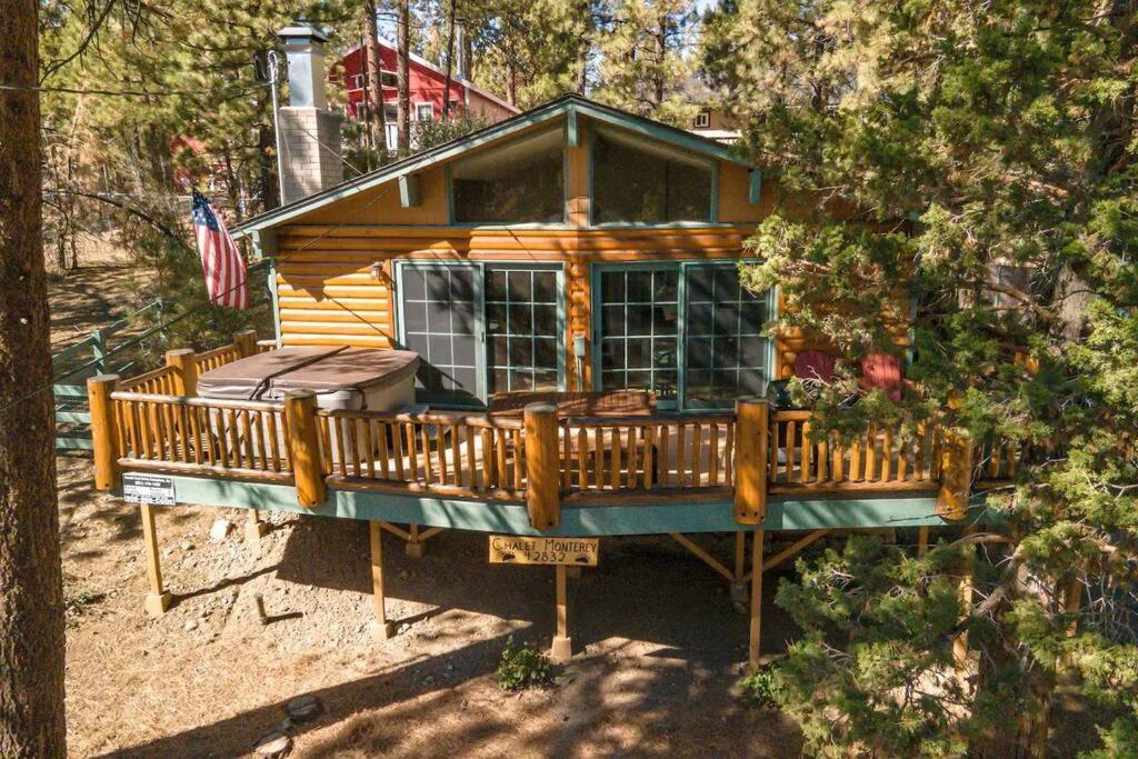 Chalet Monterey W/Hot Tub - Big Decks/Bbq Villa Big Bear Lake Exterior photo