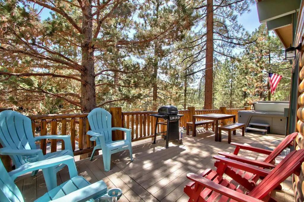 Chalet Monterey W/Hot Tub - Big Decks/Bbq Villa Big Bear Lake Exterior photo